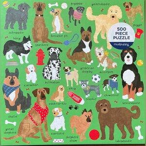 Mudpuppy “Doodle Dogs” 500 piece puzzle